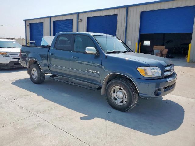 5TBET34136S532505 - 2006 TOYOTA TUNDRA DOUBLE CAB SR5 BLUE photo 4