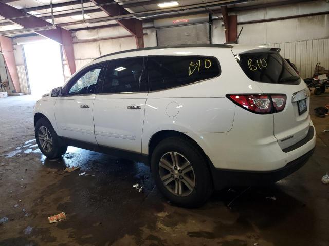 1GNKRHKDXHJ239016 - 2017 CHEVROLET TRAVERSE LT WHITE photo 2