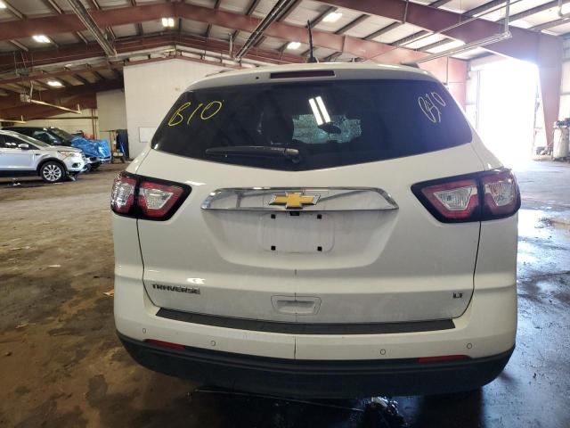 1GNKRHKDXHJ239016 - 2017 CHEVROLET TRAVERSE LT WHITE photo 6