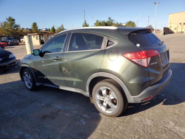 3CZRU5H74HM723850 - 2017 HONDA HR-V EXL GREEN photo 2