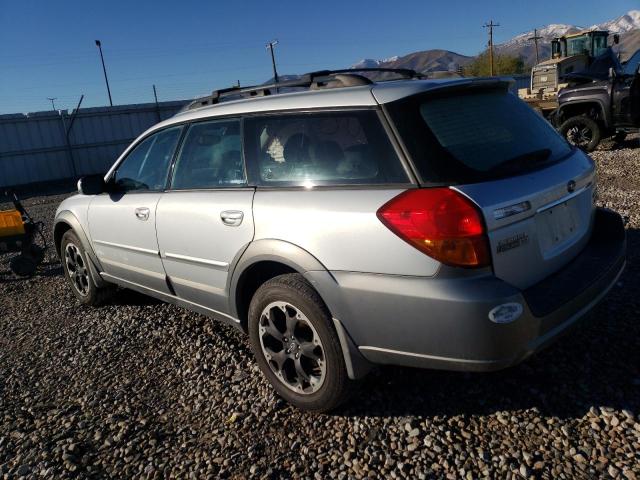 4S4BP68C656344230 - 2005 SUBARU LEGACY OUTBACK 2.5 XT SILVER photo 2