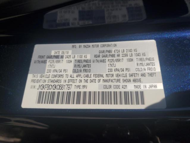 JM3KFBCM3K0681797 - 2019 MAZDA CX-5 TOURING BLACK photo 14