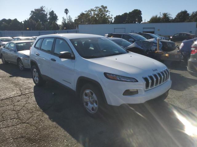 1C4PJLAB7FW660684 - 2015 JEEP CHEROKEE SPORT WHITE photo 4