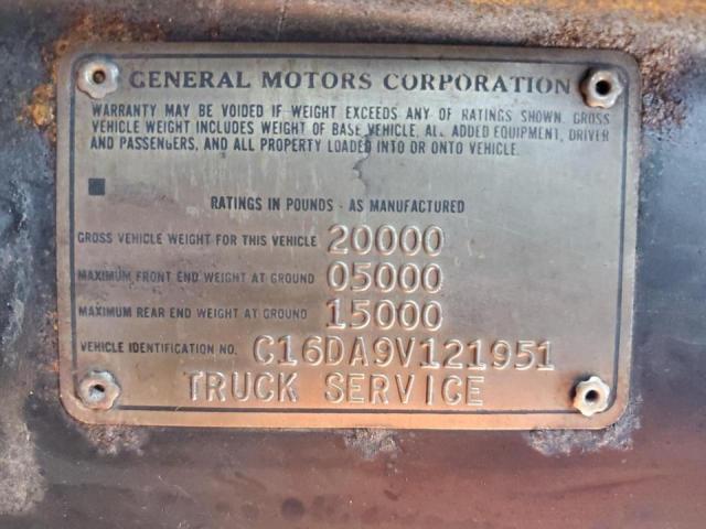 C16DA9V121951 - 1979 CHEVROLET STAKE/PLAT RED photo 10