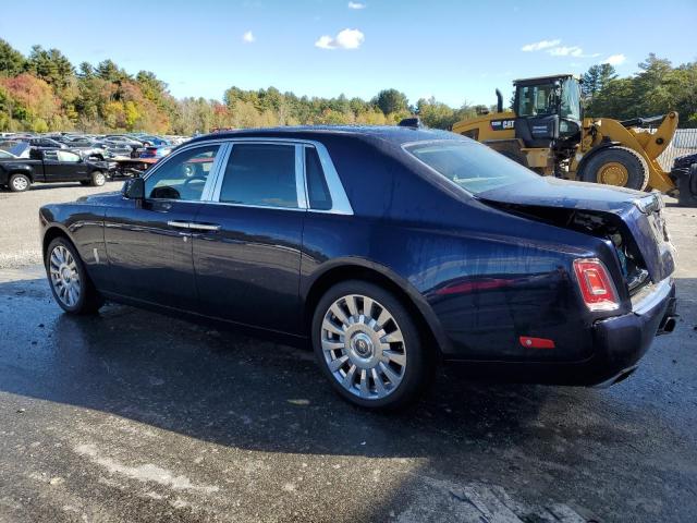 SCA687S58KU104663 - 2019 ROLLS-ROYCE PHANTOM BLUE photo 2