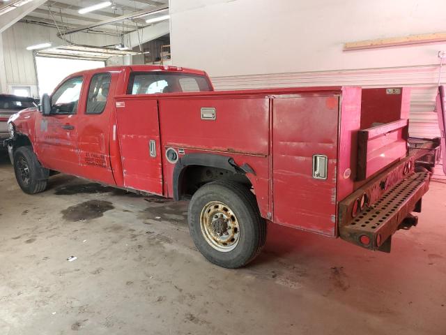 1GB2KVCG7BZ444827 - 2011 CHEVROLET SILVERADO K2500 HEAVY DUTY RED photo 2