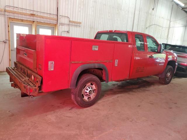 1GB2KVCG7BZ444827 - 2011 CHEVROLET SILVERADO K2500 HEAVY DUTY RED photo 3