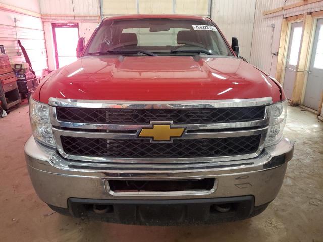 1GB2KVCG7BZ444827 - 2011 CHEVROLET SILVERADO K2500 HEAVY DUTY RED photo 5