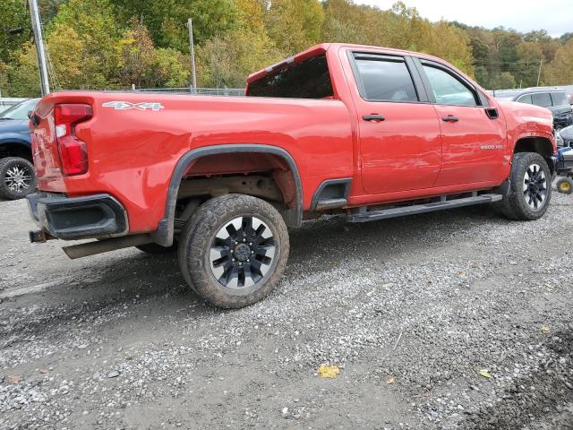 1GC4YME73LF206888 - 2020 CHEVROLET SILVERADO K2500 CUSTOM RED photo 3