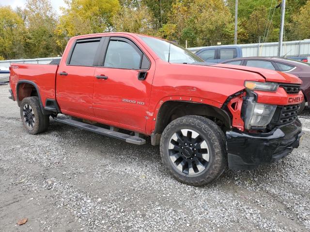 1GC4YME73LF206888 - 2020 CHEVROLET SILVERADO K2500 CUSTOM RED photo 4