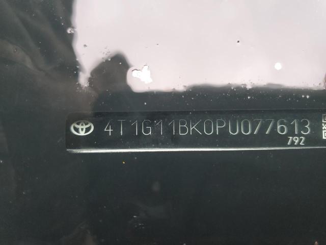 4T1G11BK0PU077613 - 2023 TOYOTA CAMRY SE NIGHT SHADE GRAY photo 12