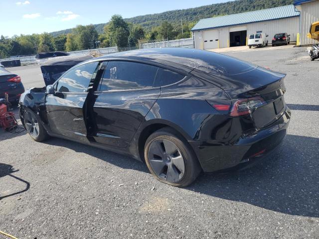 5YJ3E1EA7PF459494 - 2023 TESLA MODEL 3 BLACK photo 2