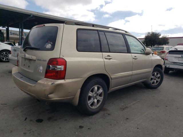 JTEDP21A050060346 - 2005 TOYOTA HIGHLANDER LIMITED BEIGE photo 3