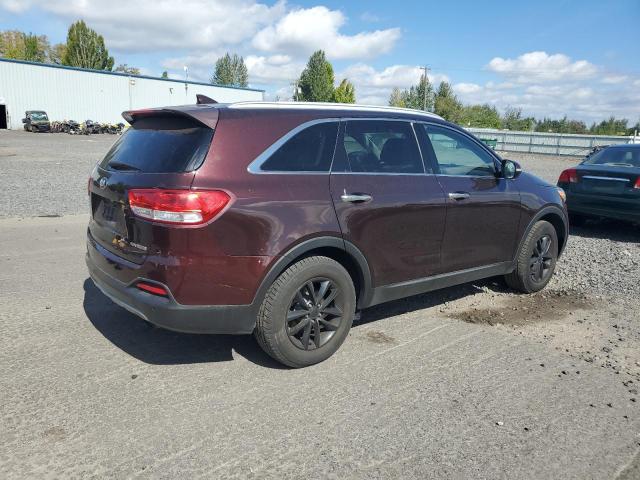 5XYPHDA14GG025705 - 2016 KIA SORENTO EX BURGUNDY photo 3