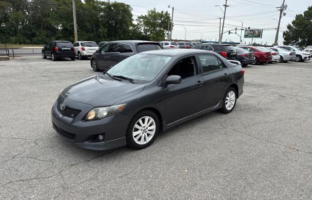 1NXBU40E19Z119077 - 2009 TOYOTA COROLLA BASE Сірий фото 2