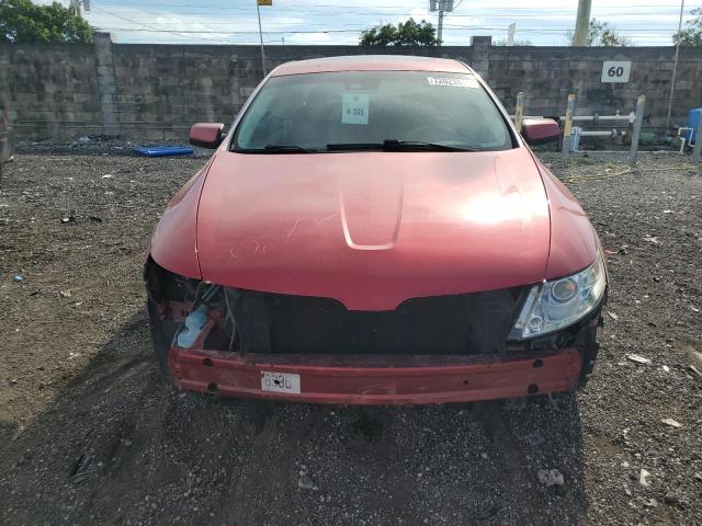 1LNHL9DR6AG614496 - 2010 LINCOLN MKS RED photo 5