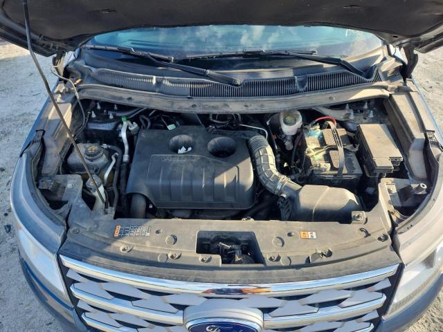 1FM5K8FH4JGC80747 - 2018 FORD EXPLORER LIMITED Көк фото 12