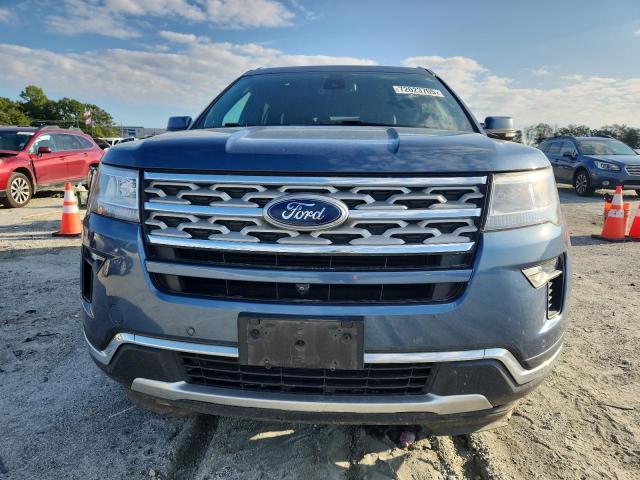 1FM5K8FH4JGC80747 - 2018 FORD EXPLORER LIMITED Көк фото 5