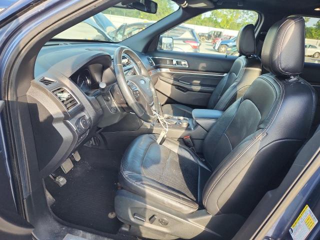 1FM5K8FH4JGC80747 - 2018 FORD EXPLORER LIMITED Көк фото 7