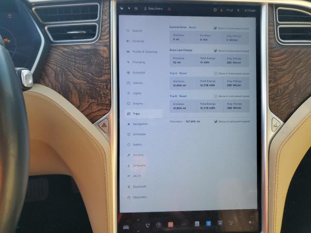 5YJSA1E1XHF197138 - 2017 TESLA MODEL S 灰色 照片 9