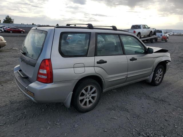 JF1SG65635H744369 - 2005 SUBARU FORESTER 2.5XS SILVER photo 3