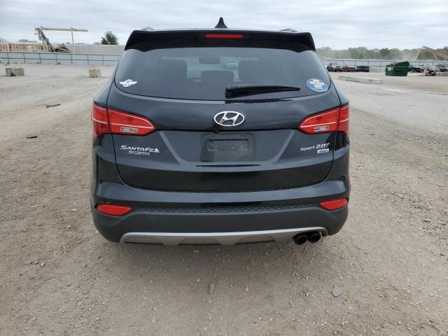 5XYZUDLA6DG072456 - 2013 HYUNDAI SANTA FE S BLACK photo 6