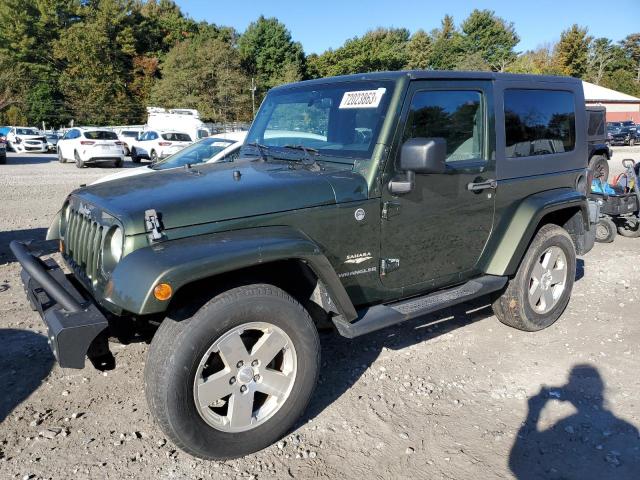 1J4FA541X8L552620 - 2008 JEEP WRANGLER SAHARA GREEN photo 1