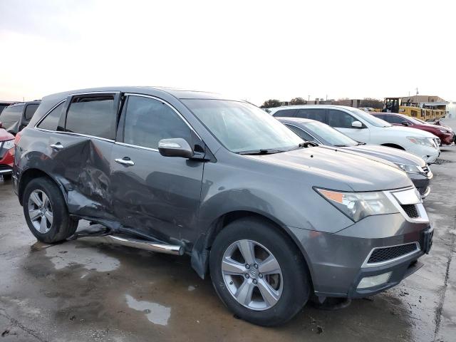 2HNYD2H39CH543181 - 2012 ACURA MDX TECHNOLOGY GRAY photo 4