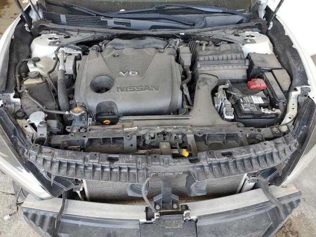 1N4AA6AV2KC381405 - 2019 NISSAN MAXIMA S WHITE photo 11