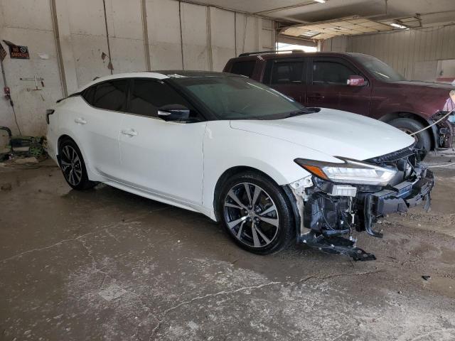 1N4AA6AV2KC381405 - 2019 NISSAN MAXIMA S WHITE photo 4