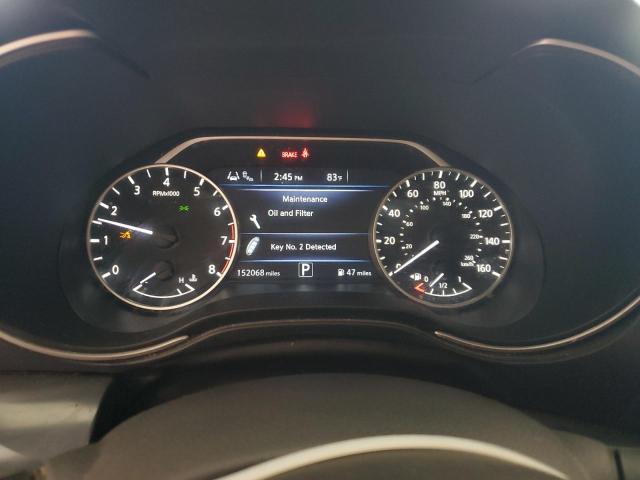 1N4AA6AV2KC381405 - 2019 NISSAN MAXIMA S WHITE photo 9