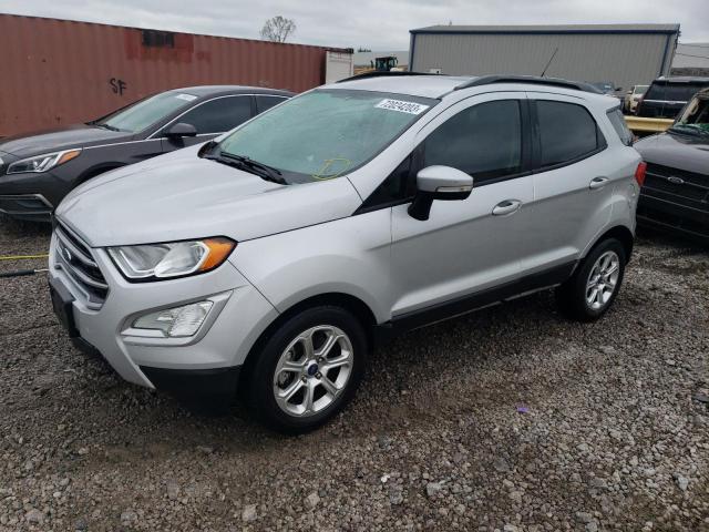 MAJ3S2GE5KC266206 - 2019 FORD ECOSPORT SE SILVER photo 1
