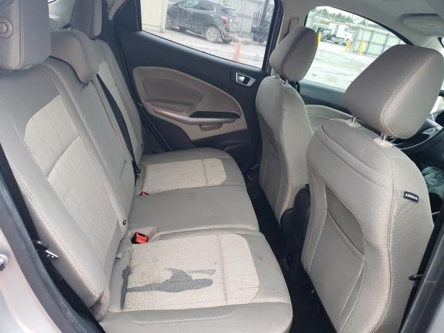 MAJ3S2GE5KC266206 - 2019 FORD ECOSPORT SE SILVER photo 11