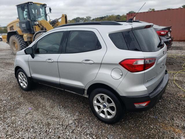 MAJ3S2GE5KC266206 - 2019 FORD ECOSPORT SE SILVER photo 2