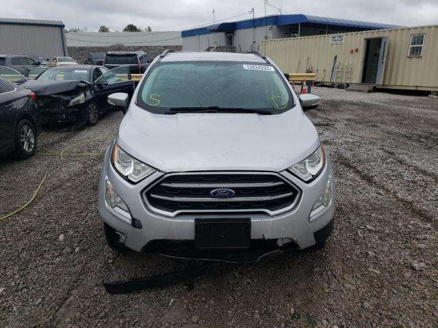 MAJ3S2GE5KC266206 - 2019 FORD ECOSPORT SE SILVER photo 5