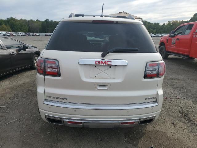 1GKKVTKD5DJ130016 - 2013 GMC ACADIA DENALI WHITE photo 6