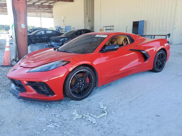 1G1YC3D43P5106604 - 2023 CHEVROLET CORVETTE STINGRAY 3LT RED photo 1