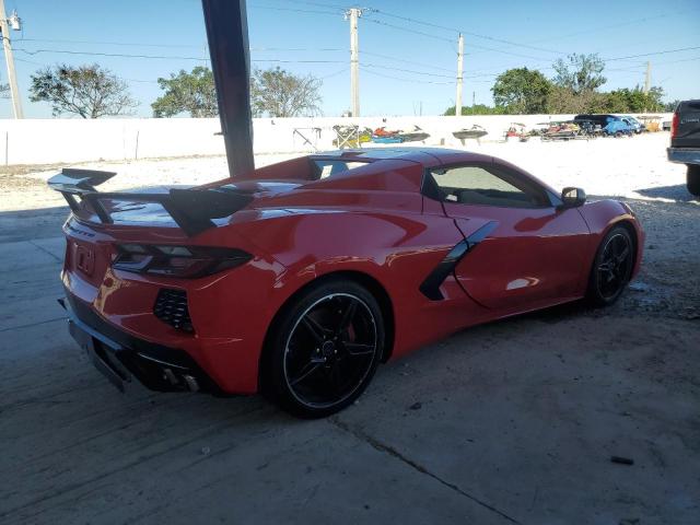 1G1YC3D43P5106604 - 2023 CHEVROLET CORVETTE STINGRAY 3LT RED photo 3