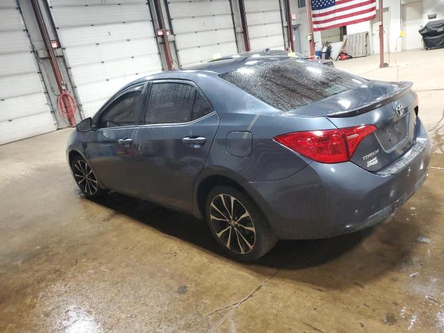 2T1BURHE7JC011120 - 2018 TOYOTA COROLLA L 蓝色 照片 2