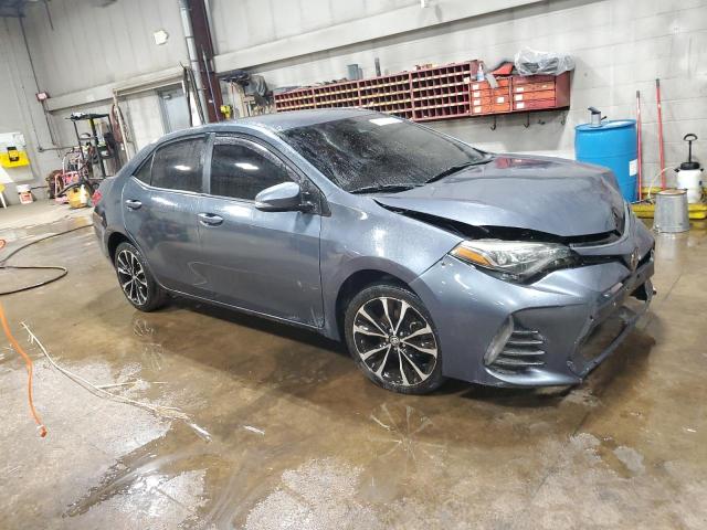 2T1BURHE7JC011120 - 2018 TOYOTA COROLLA L 蓝色 照片 4