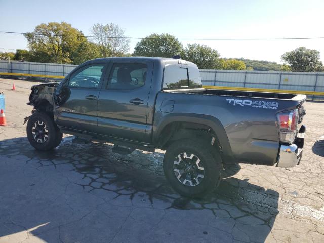3TMCZ5AN6PM614066 - 2023 TOYOTA TACOMA DOUBLE CAB GRAY photo 2