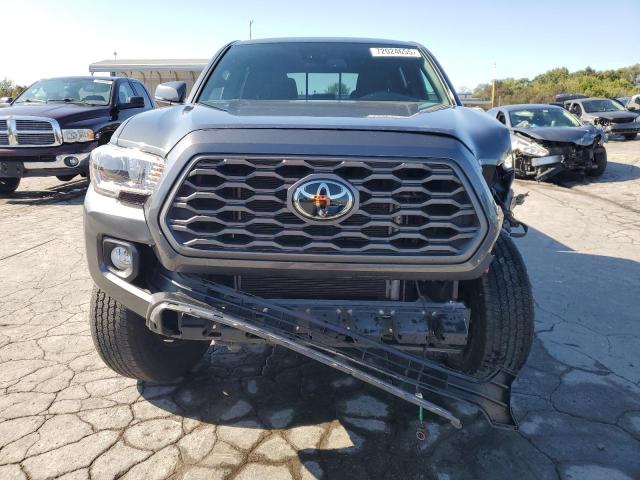 3TMCZ5AN6PM614066 - 2023 TOYOTA TACOMA DOUBLE CAB GRAY photo 5