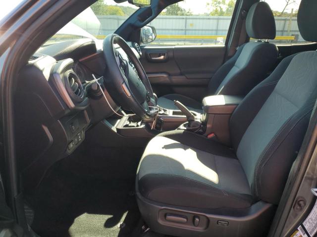 3TMCZ5AN6PM614066 - 2023 TOYOTA TACOMA DOUBLE CAB GRAY photo 7