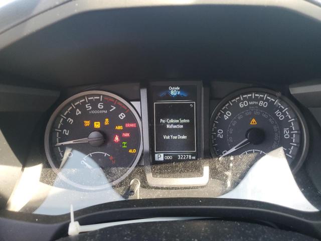 3TMCZ5AN6PM614066 - 2023 TOYOTA TACOMA DOUBLE CAB GRAY photo 9