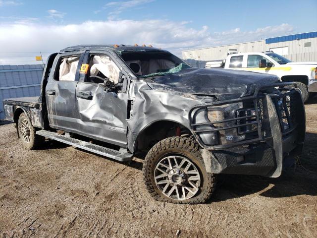 1FT8W3BT5HEB98678 - 2017 FORD F350 SUPER DUTY GRAY photo 4