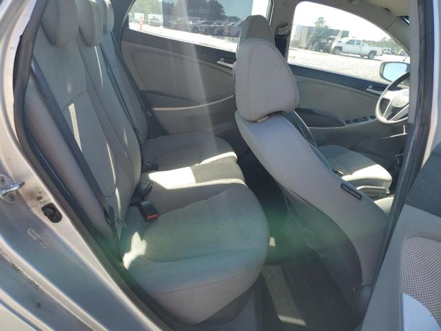 KMHCT4AE6DU290227 - 2013 HYUNDAI ACCENT GLS SILVER photo 10