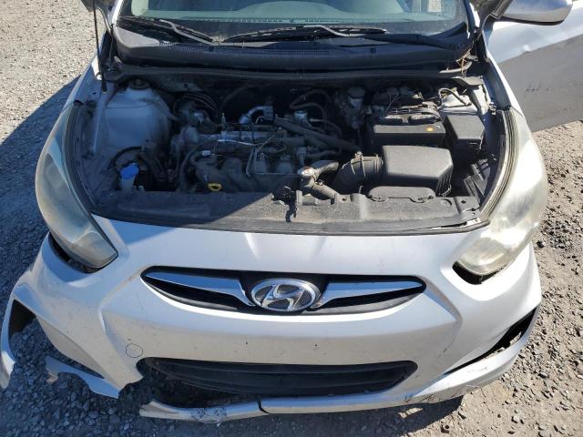 KMHCT4AE6DU290227 - 2013 HYUNDAI ACCENT GLS SILVER photo 11