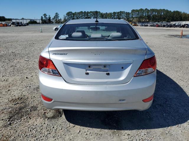 KMHCT4AE6DU290227 - 2013 HYUNDAI ACCENT GLS SILVER photo 6
