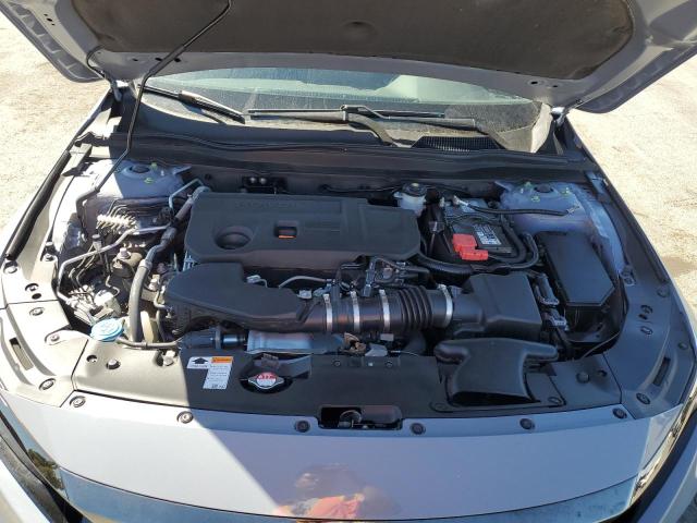 1HGCV2F36NA014984 - 2022 HONDA ACCORD SPORT GRAY photo 11