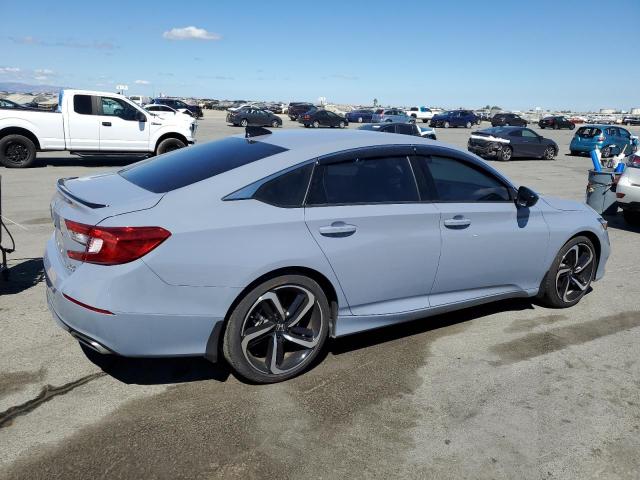 1HGCV2F36NA014984 - 2022 HONDA ACCORD SPORT GRAY photo 3